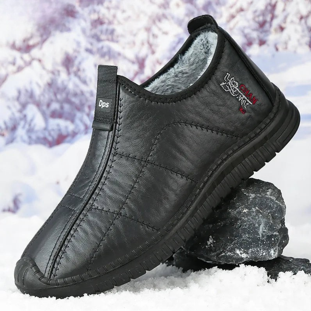 Hausschuh-Boot Herren - gefüttert - Slip-on